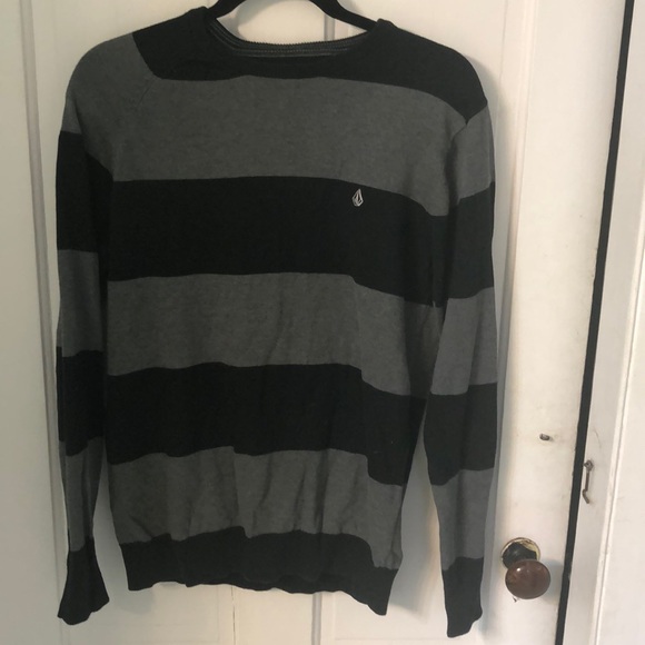 volcom striped sweater
